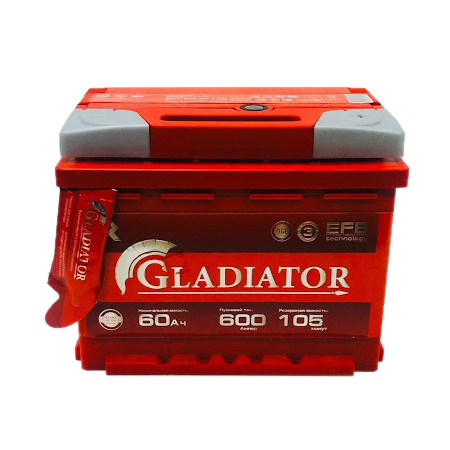 Аккумулятор gladiator efb. Gladiator Dynamic r+ (60 а/ч) автомобильный аккумулятор. Gladiator аккумулятор. Аккумулятор Гладиатор 60. АКБ Гладиатор 77.