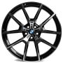 Легковой диск Skill Wheels FG572X 9x20 5x112 ET20 66,6 чёрный + бронзовые спицы